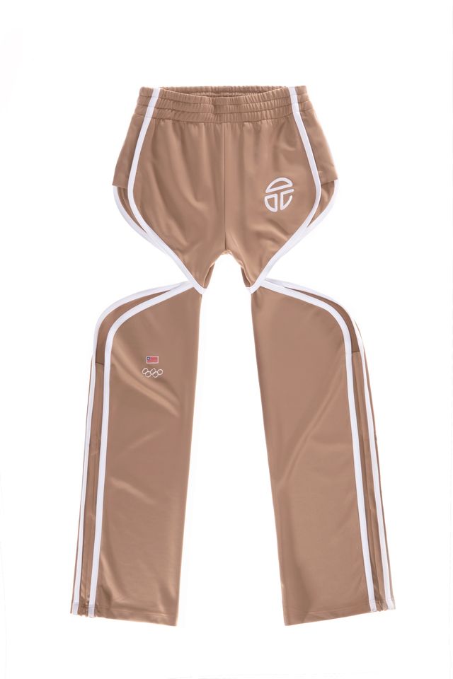 LIBERIA OLYMPIC THIGHT-HOLE TRACK PANTS – BY TELFAR