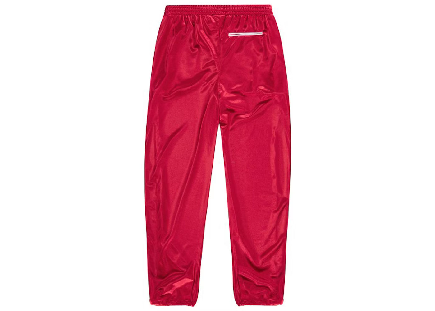 SPLIT RED LIBERIA TRACK PANTS