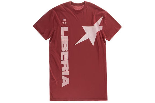 TELFAR X RED LIBERIA TALL T